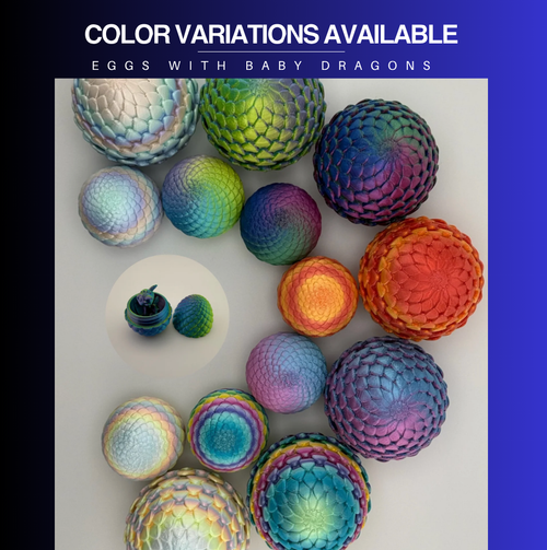 Eggs with Tiny Dragons  - O