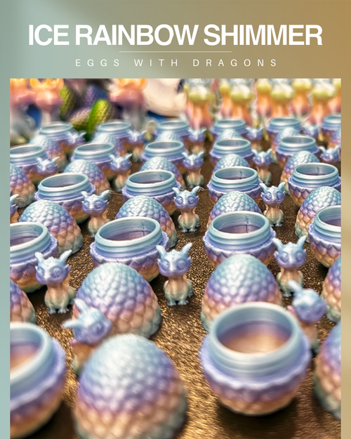 Huevos con dragones bebés - O