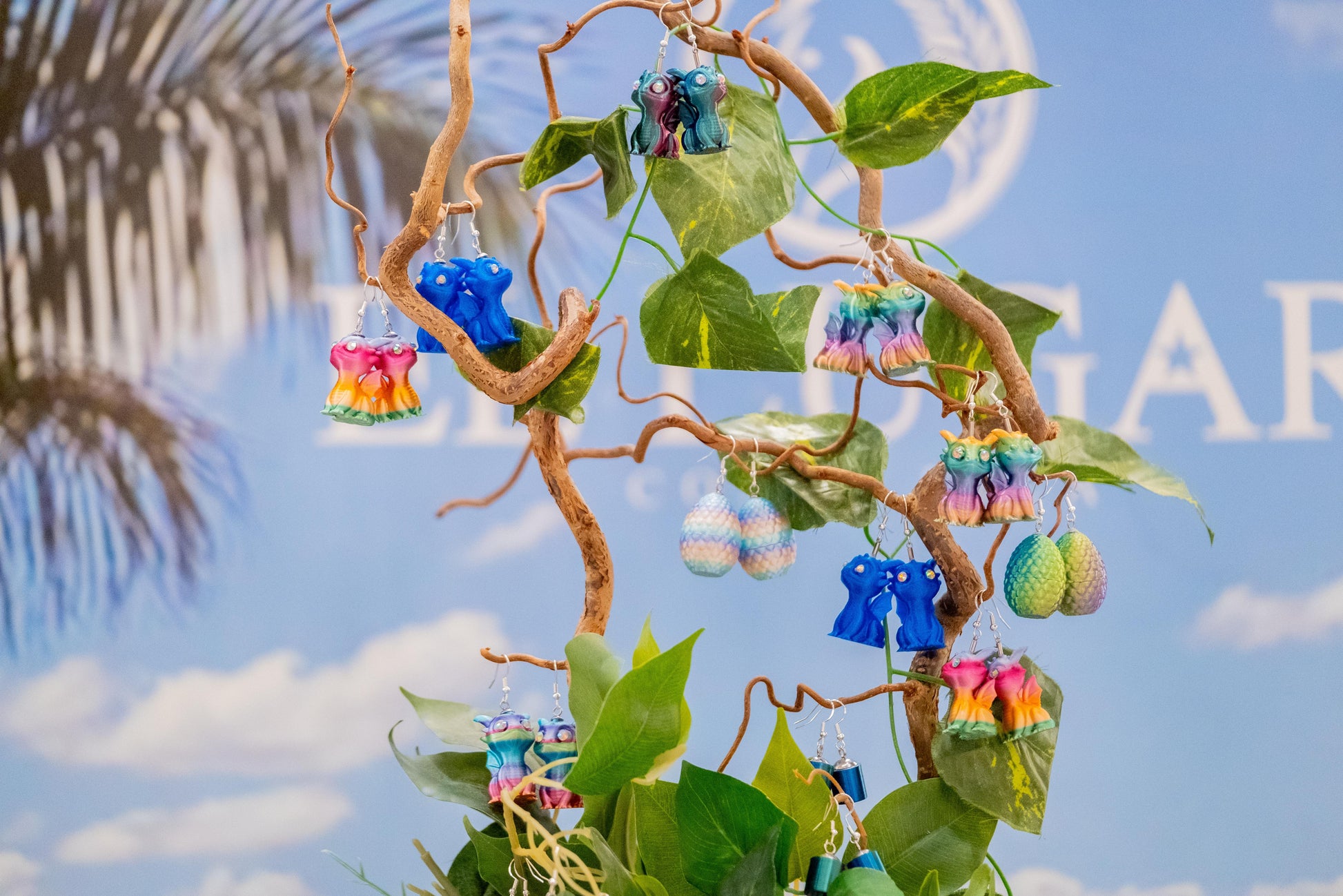 Pendientes de unicornio/dragón - IP